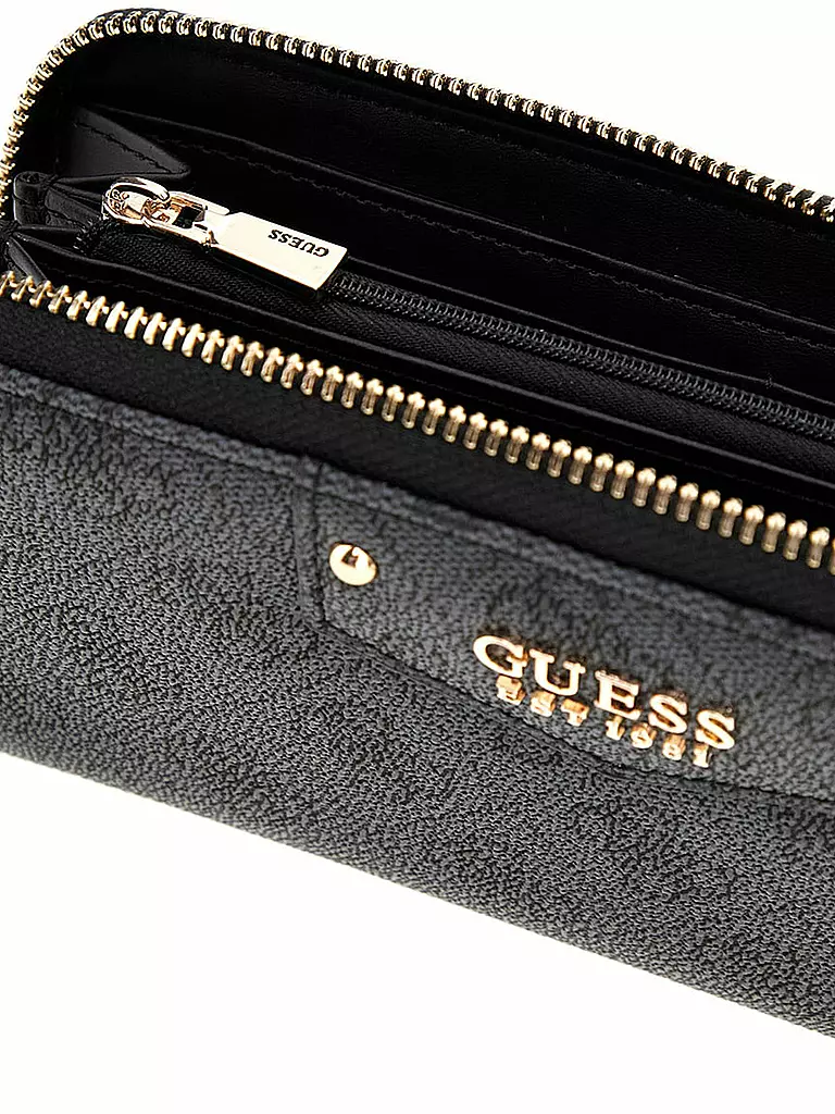 GUESS | Geldbörse ECO BRENTON Large | beige