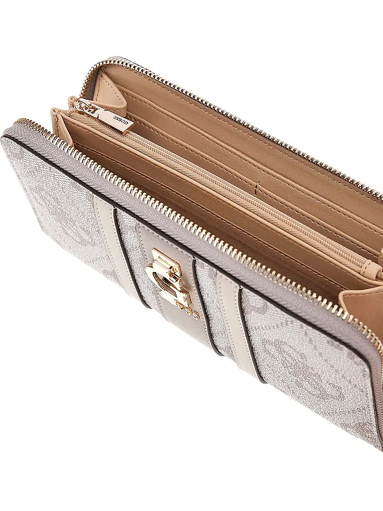 GUESS | Geldbörse ERENIA Large | hellgrau