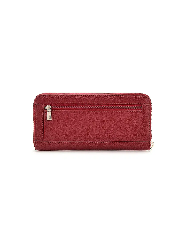 GUESS | Geldbörse GREGORIA Large | dunkelrot