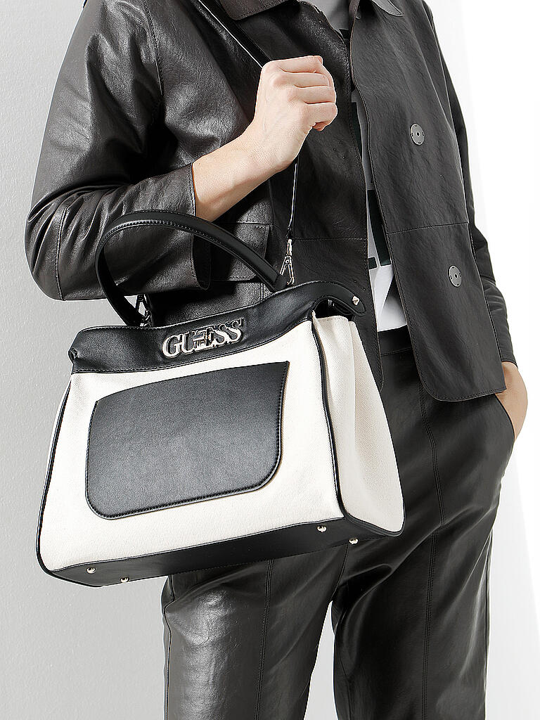 GUESS | Henkeltasche Uptown Chic | schwarz