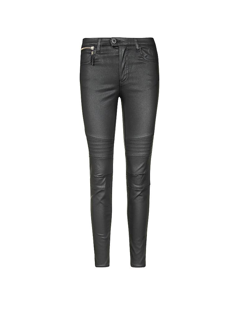 GUESS | Jeans in Lederoptik 7/8 | 