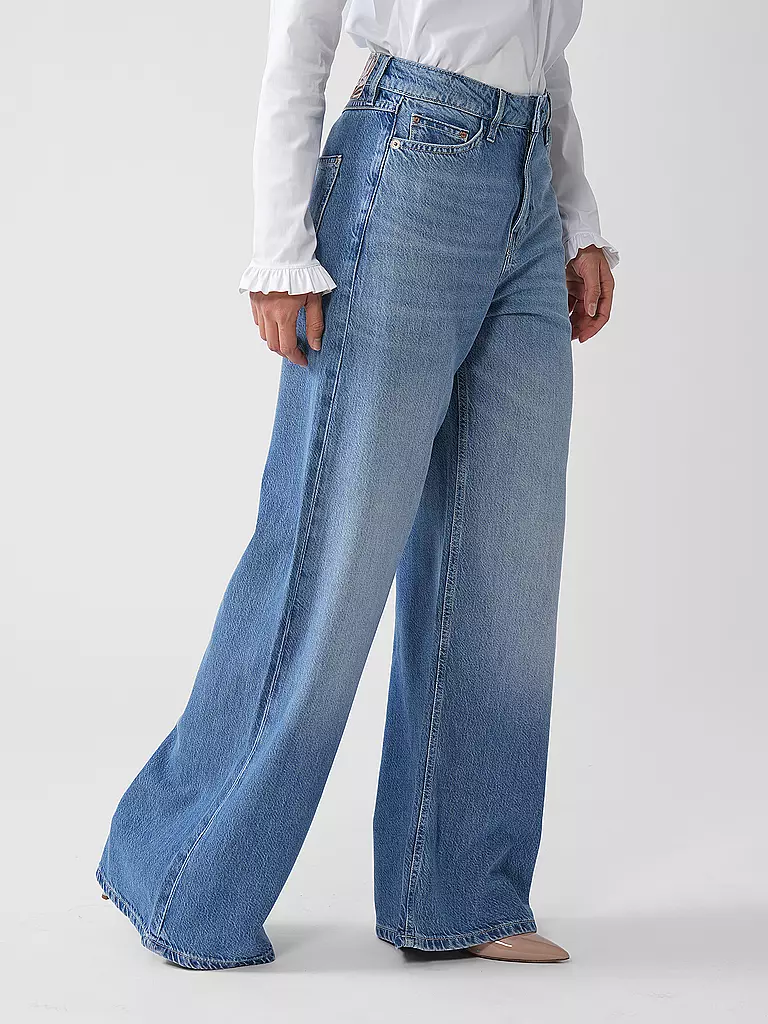GUESS | Jeans Wide Leg BELLFLOWER | blau