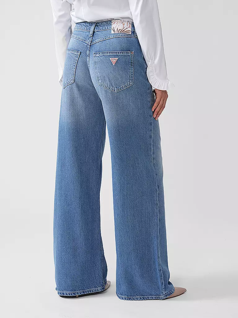 GUESS | Jeans Wide Leg BELLFLOWER | blau