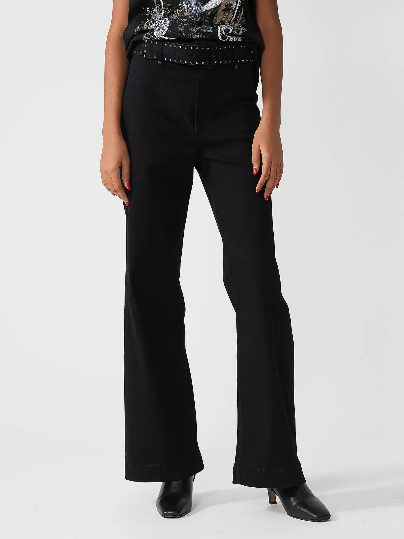 GUESS | Jeans Wide Leg DAKOTA  | schwarz