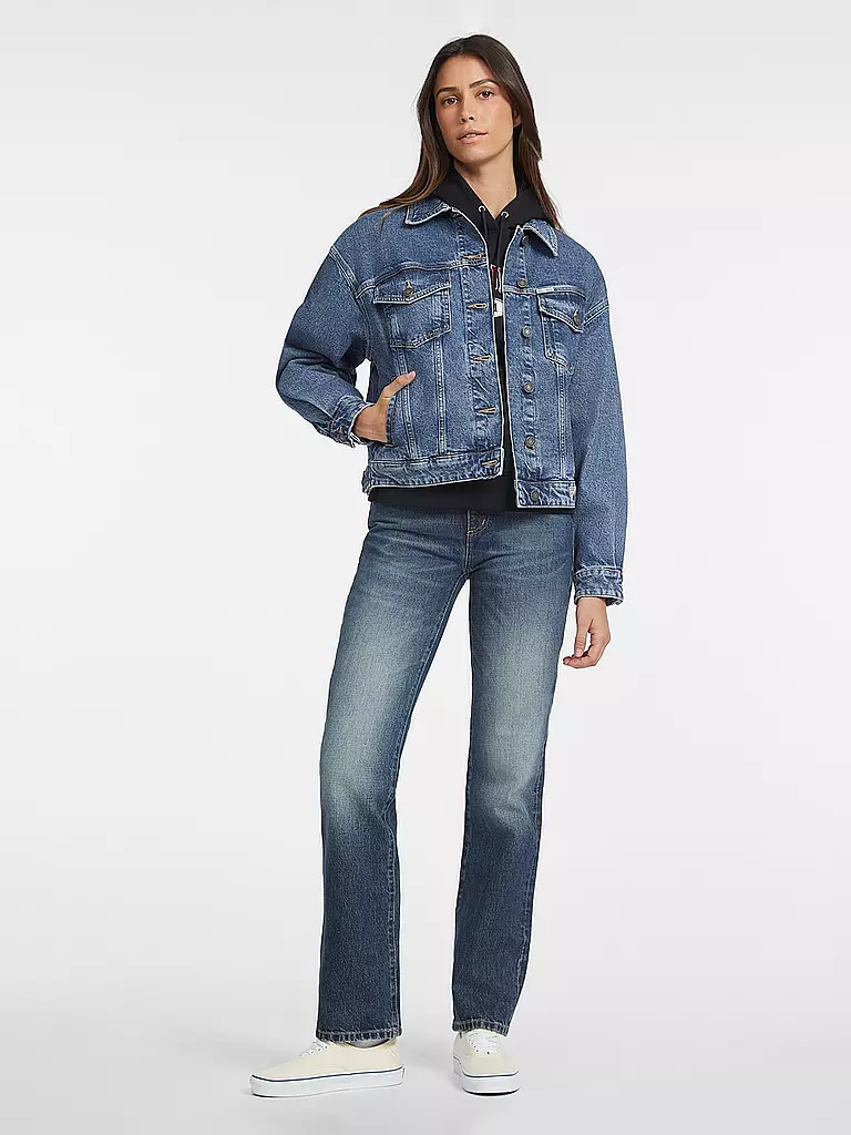 GUESS | Jeansjacke  | dunkelblau