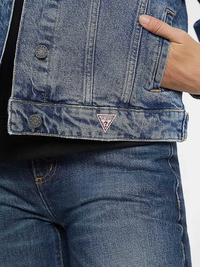GUESS | Jeansjacke | dunkelblau