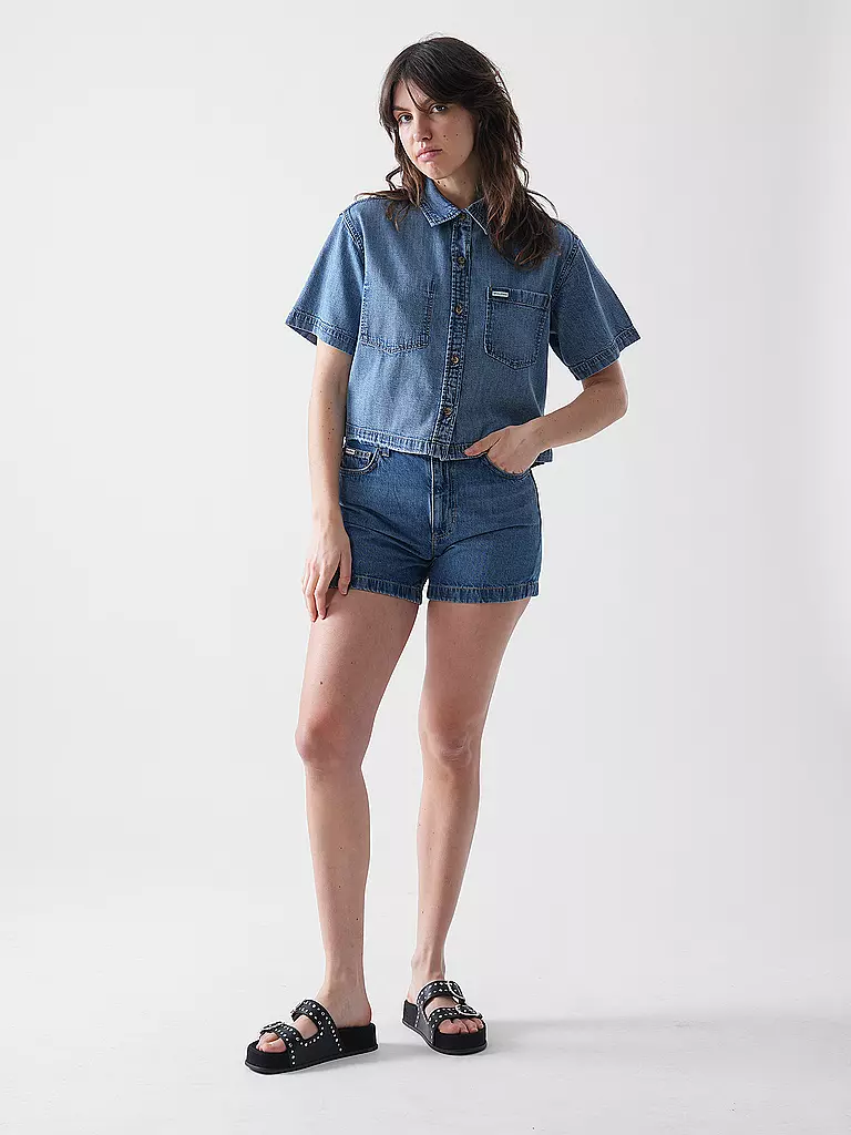 GUESS | Jeansshorts  | dunkelblau