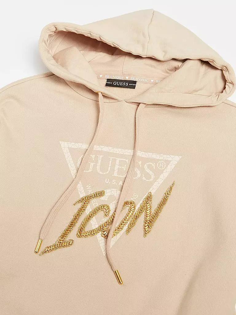 GUESS | Kapuzensweater - Hoodie Iconic | beige