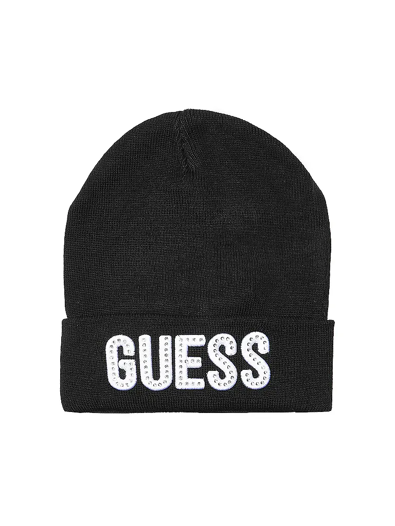 GUESS | Kinder Mütze | schwarz