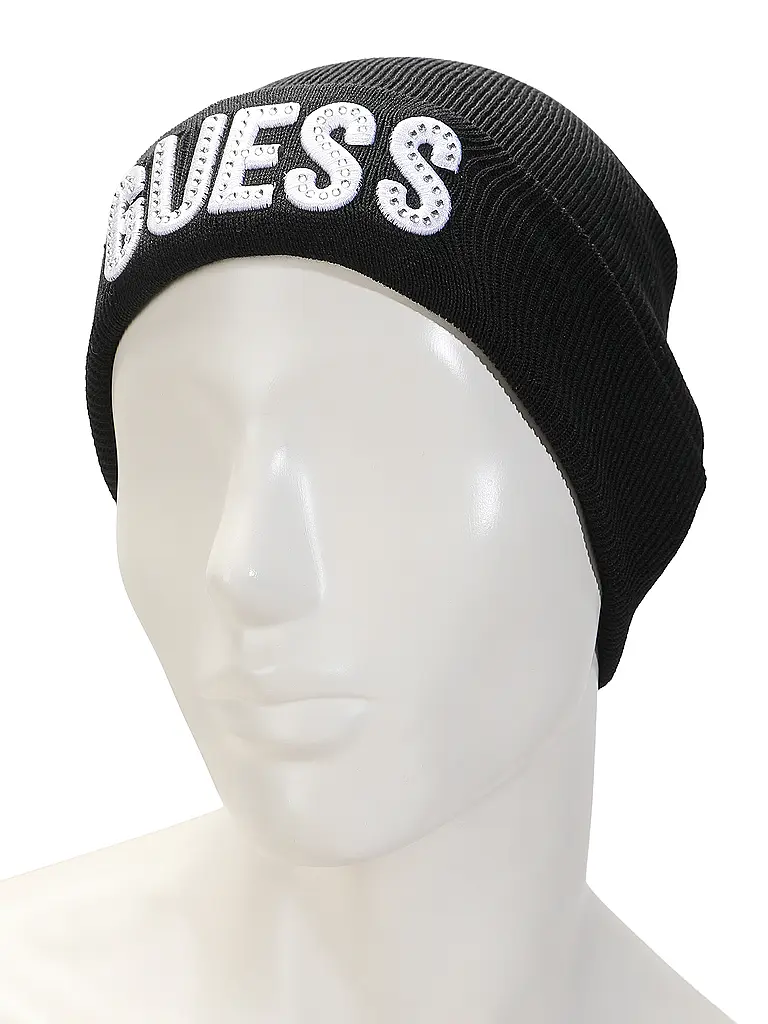 GUESS | Kinder Mütze | schwarz