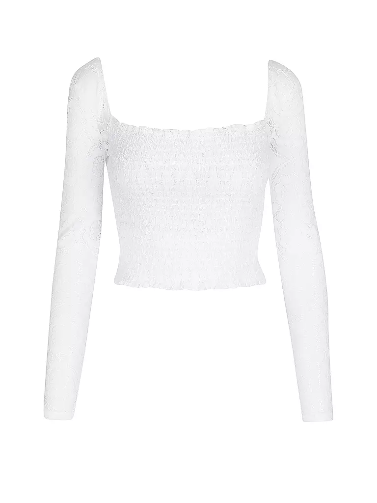 GUESS | Langarmshirt  | weiss