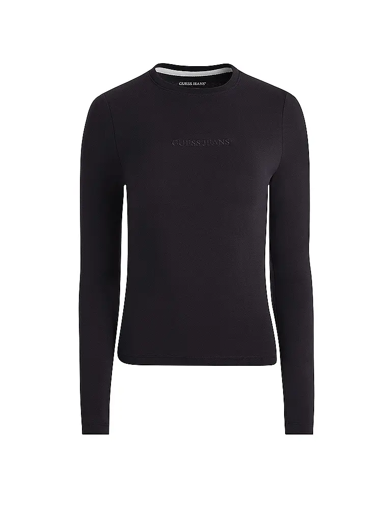 GUESS | Langarmshirt  | schwarz