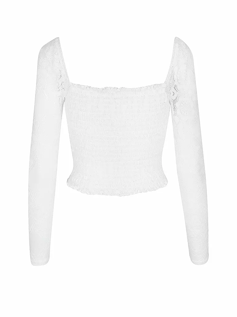 GUESS | Langarmshirt  | weiss