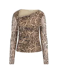 GUESS | Langarmshirt BERNARDETTE | braun