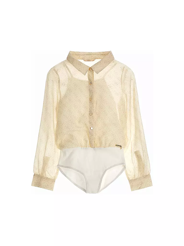 GUESS | Mädchen Blusenbody | creme