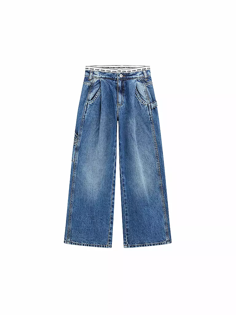 GUESS | Mädchen Jeans Wide Leg  | blau