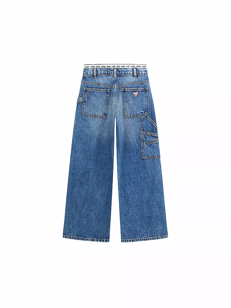GUESS | Mädchen Jeans Wide Leg  | blau
