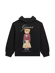 GUESS | Mädchen Kapuzensweater - Hoodie  | schwarz