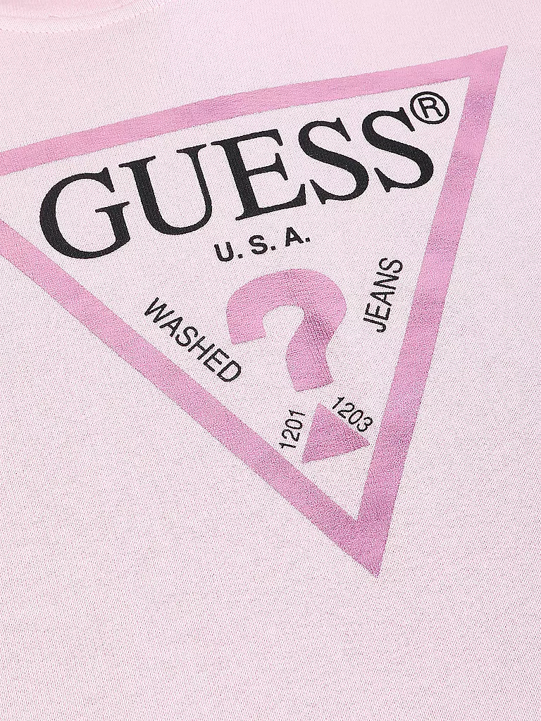 GUESS | Mädchen Kapuzensweater - Hoodie | rosa