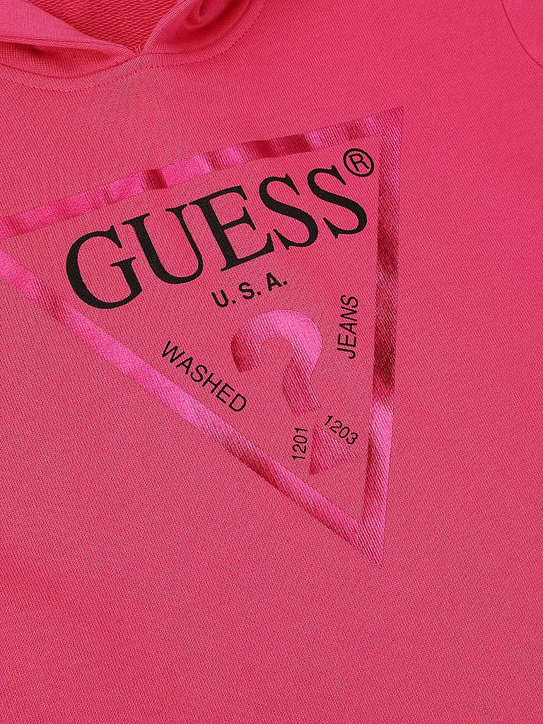 GUESS | Mädchen Kapuzensweater - Hoodie | pink