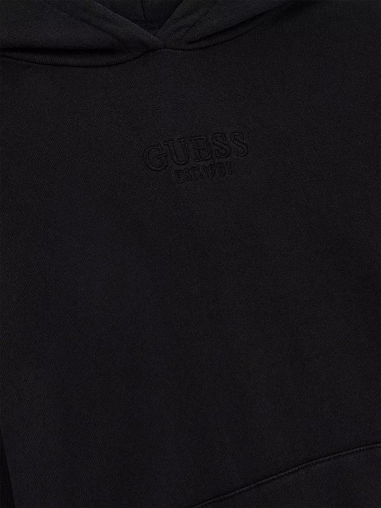 GUESS | Mädchen Kapuzensweater - Hoodie | schwarz