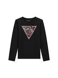 GUESS | Mädchen Langarmshirt  | schwarz