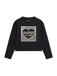 GUESS | Mädchen Langarmshirt  | schwarz