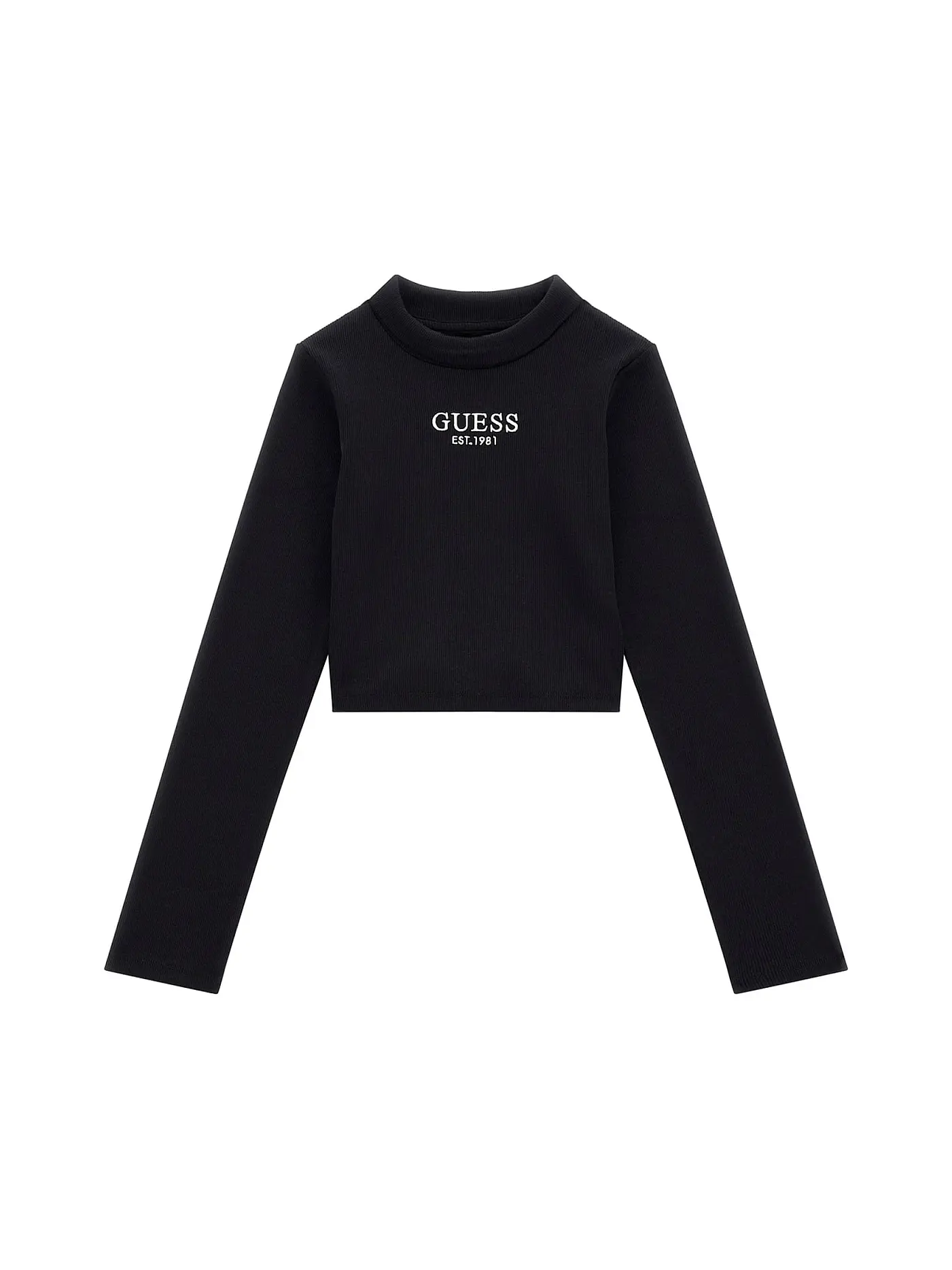GUESS | Mädchen Langarmshirt | schwarz
