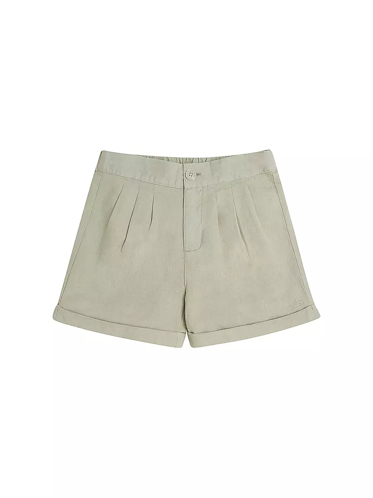 GUESS | Mädchen Leinenshorts | olive