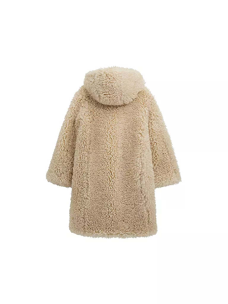 GUESS | Mädchen Mantel in Felloptik  | creme