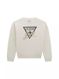 GUESS | Mädchen Sweater  | creme