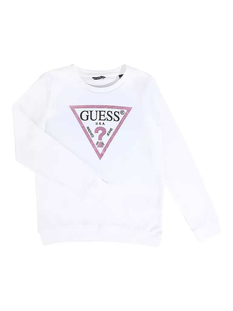 GUESS | Mädchen Sweater | weiss