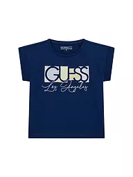 GUESS | Mädchen T-Shirt  | dunkelblau