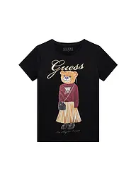 GUESS | Mädchen T-Shirt  | schwarz