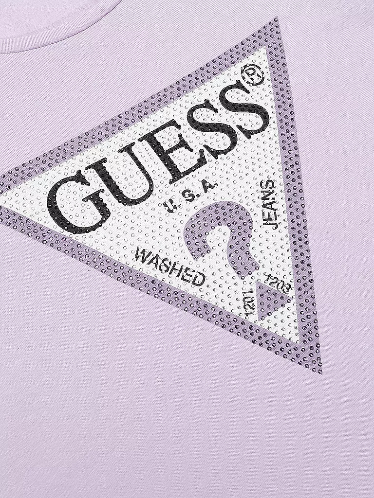 GUESS | Mädchen T-Shirt  | lila