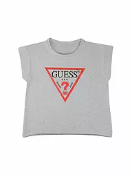 GUESS | Mädchen T-Shirt Cropped Fit | Grau