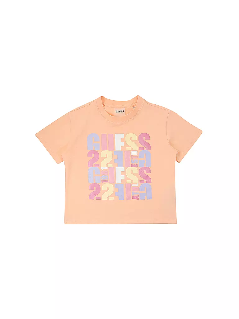 GUESS | Mädchen T-Shirt Cropped Fit | orange