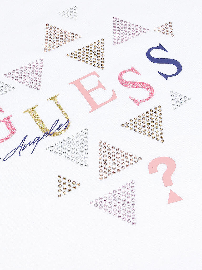 GUESS | Mädchen T-Shirt | weiß