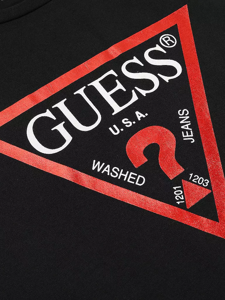 GUESS | Mädchen T-Shirt | schwarz