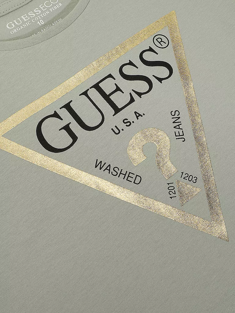 GUESS | Mädchen T-Shirt | hellgrün