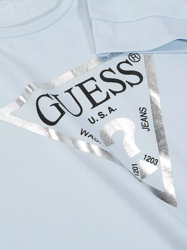 GUESS | Mädchen T-Shirt | hellblau