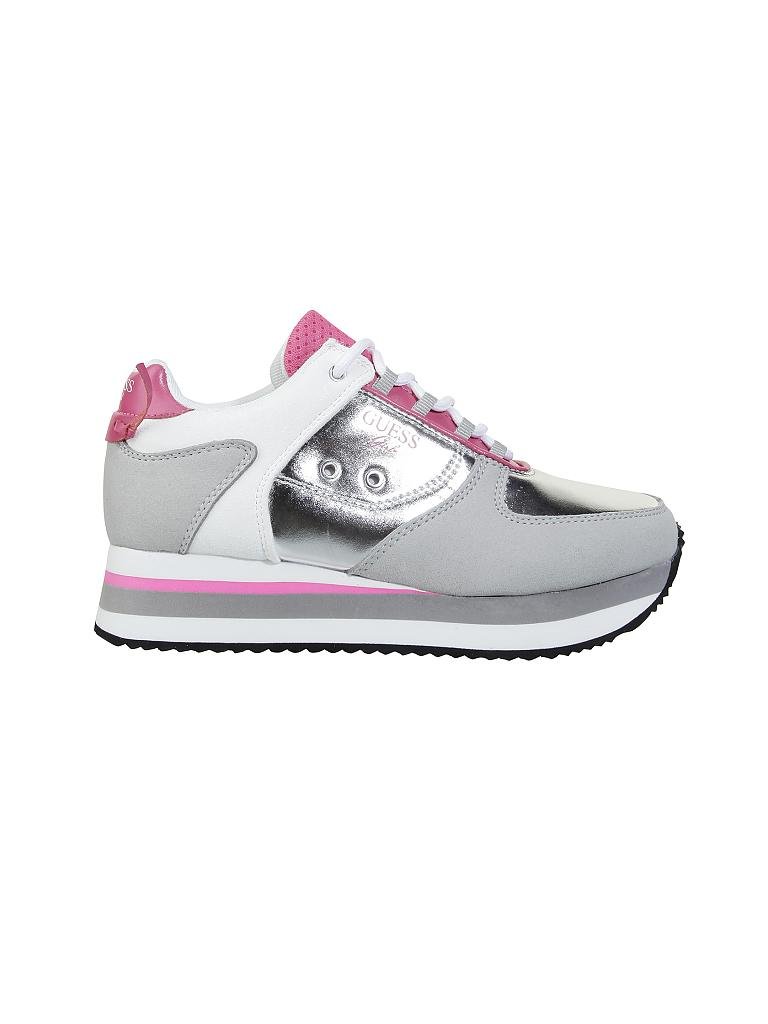 GUESS | Mädchen-Sneaker "Lily" | silber