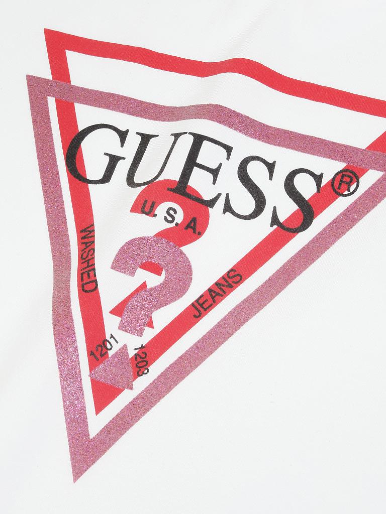 Guess Baby Mädchen GUESS Eco Langarm-Sweatshirt Mit Reißverschluss Für Mädchen Guess Pullover