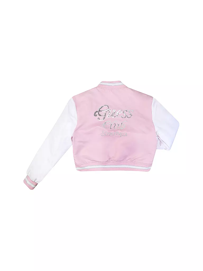 16 Jährige Mädchen Mit Bh GUESS Mädchen Jacke rosa