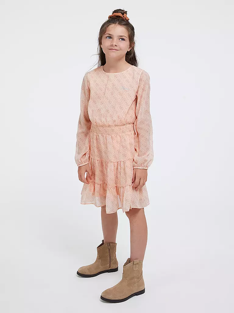Was Ist Bei 11-jährigen Mädchen Angesagt 2022 GUESS Mädchen Kleid rosa