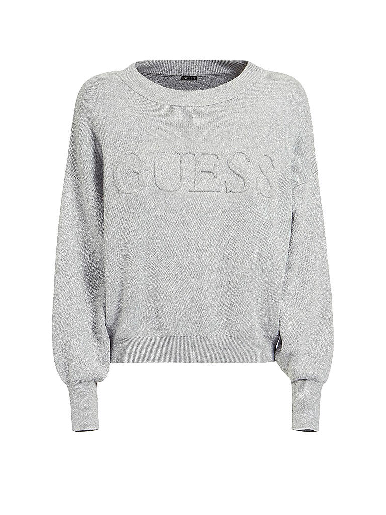 GUESS | Pullover | silber