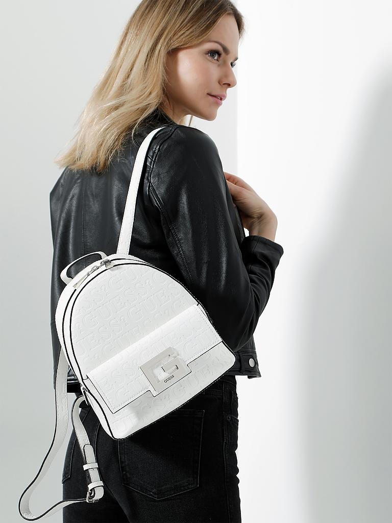 GUESS | Rucksack "Brightside" | weiss