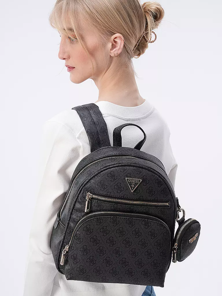 GUESS | Rucksack POWER PLAY | schwarz