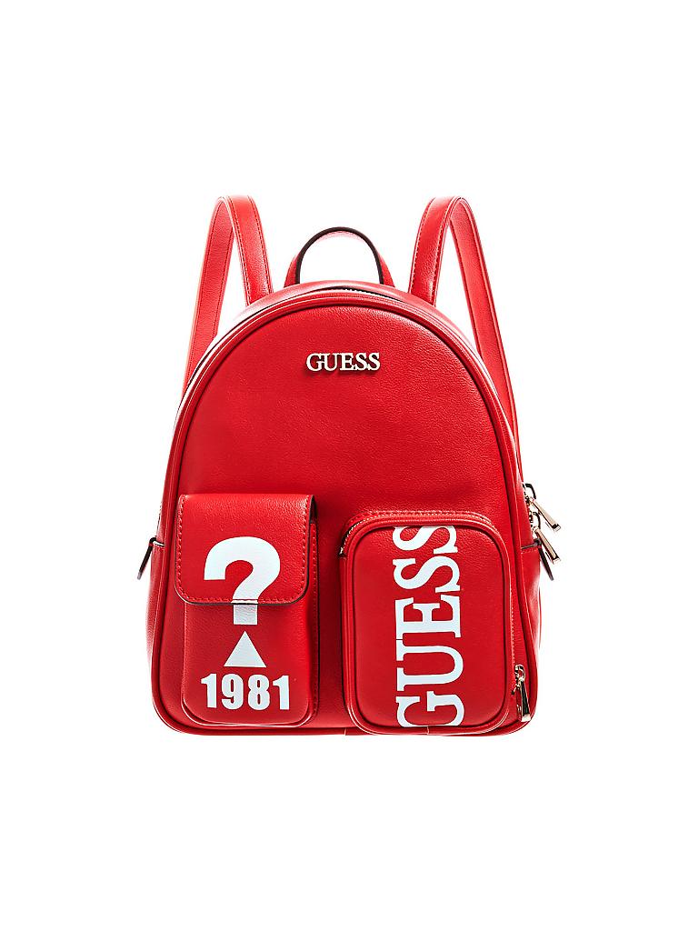 GUESS | Rucksack Utility Vibe L | rot