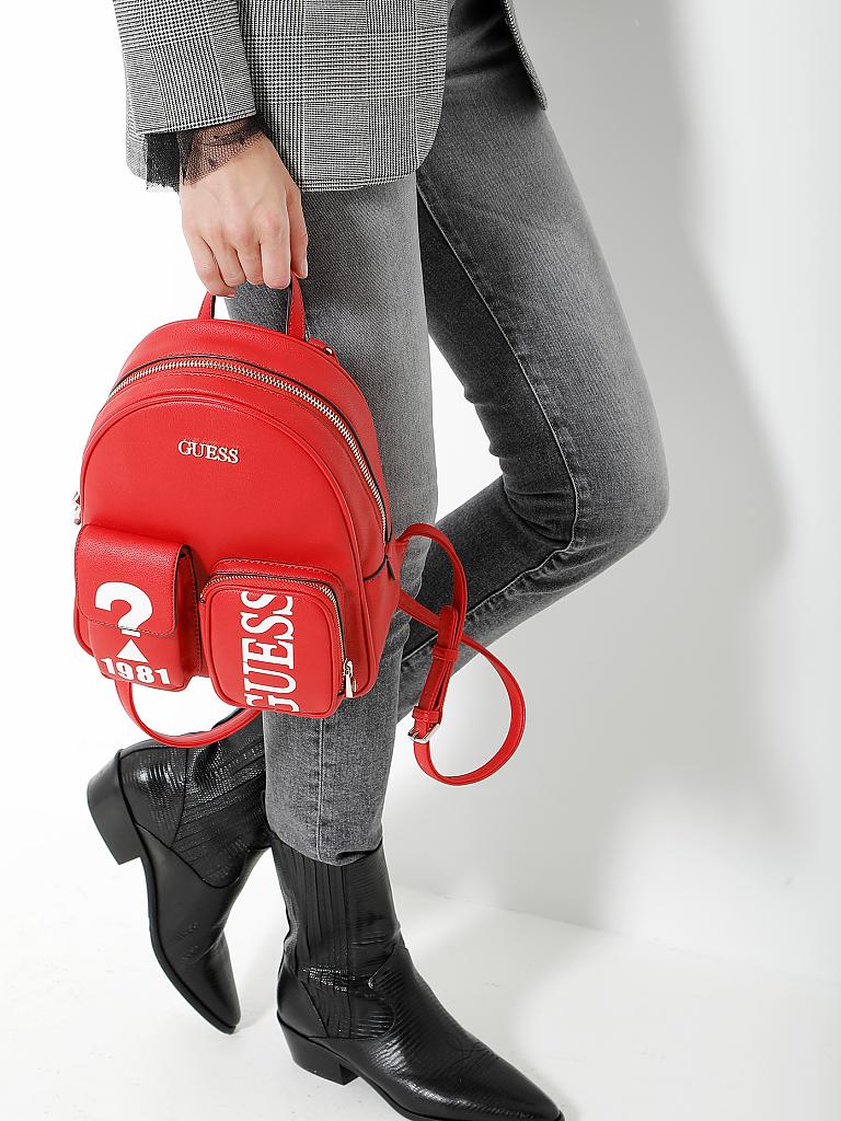 GUESS | Rucksack Utility Vibe L | rot